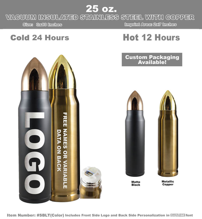 25 oz. Bullet Bottle - TemperFlask